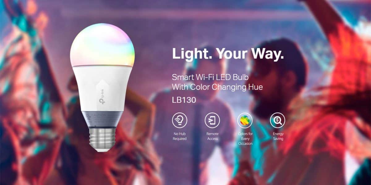 TP-Link LB130 Smart Wi-Fi LED Light Bulb 