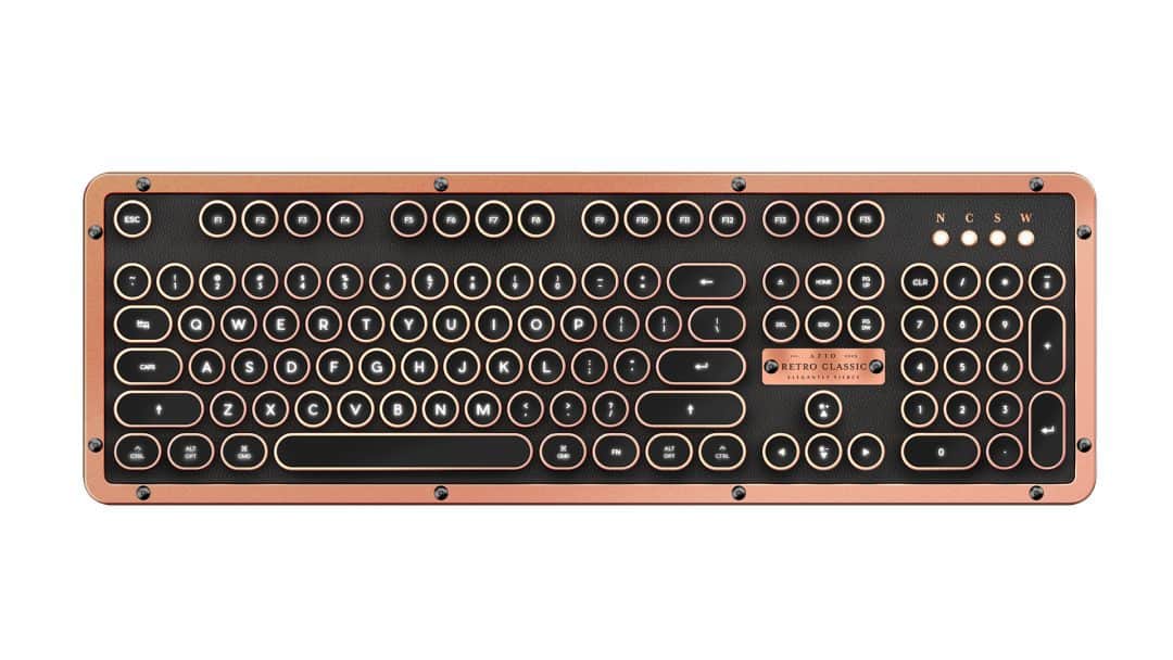 azio bluetooth mechanical keyboard for mac