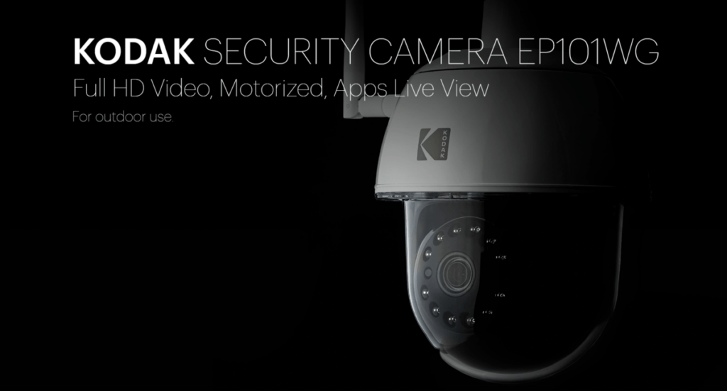 Kodak Security Network surveillance camera with pan / tilt /zoom review