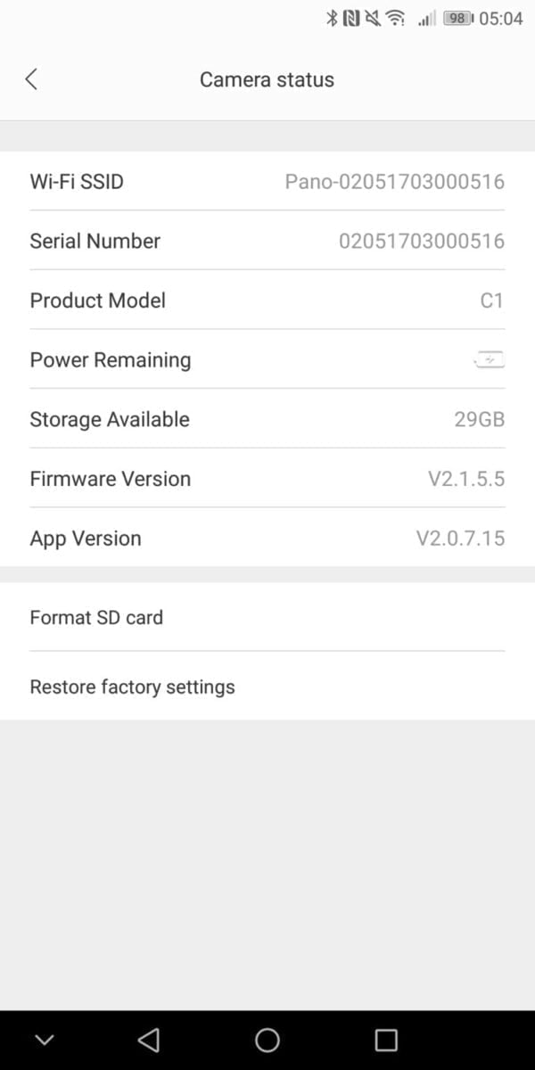Wunder360 C1 Review VR & 360camera with Electronic Image