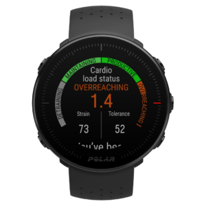Vantage M front black Cardio load Over