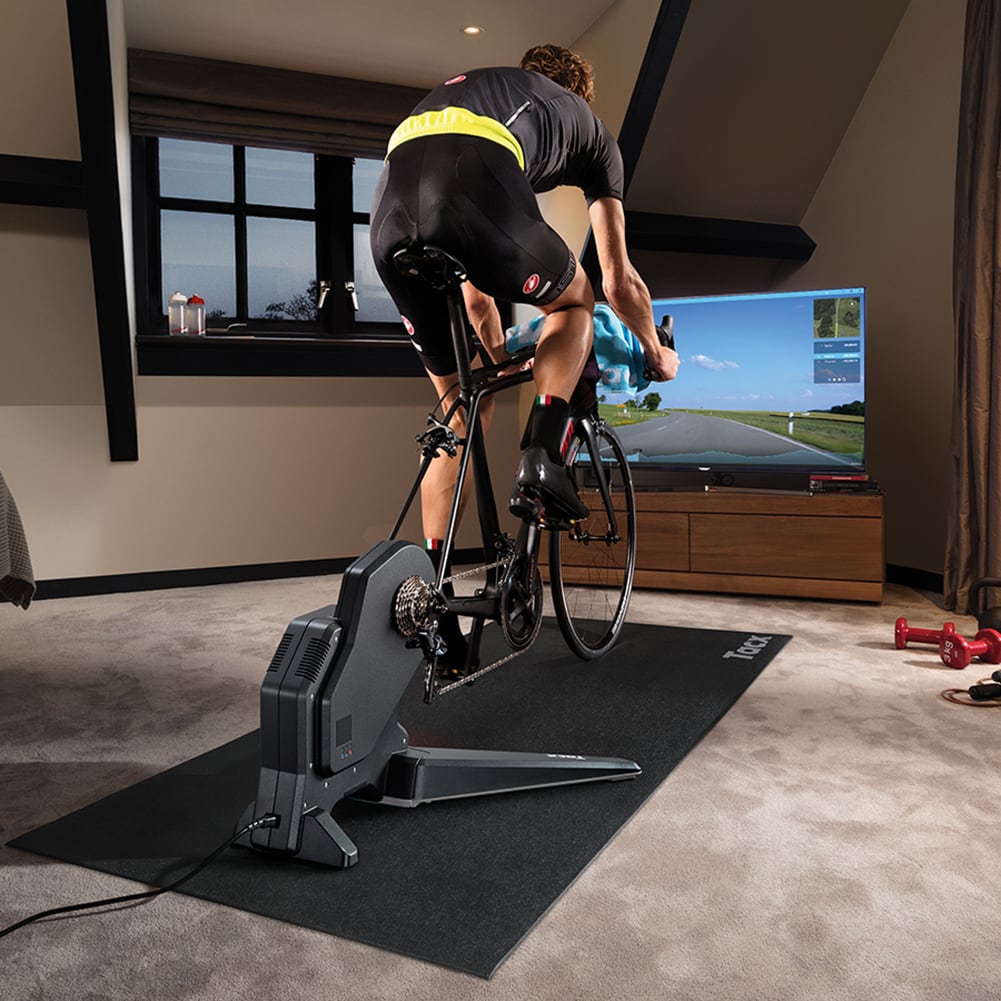 bike trainer with zwift