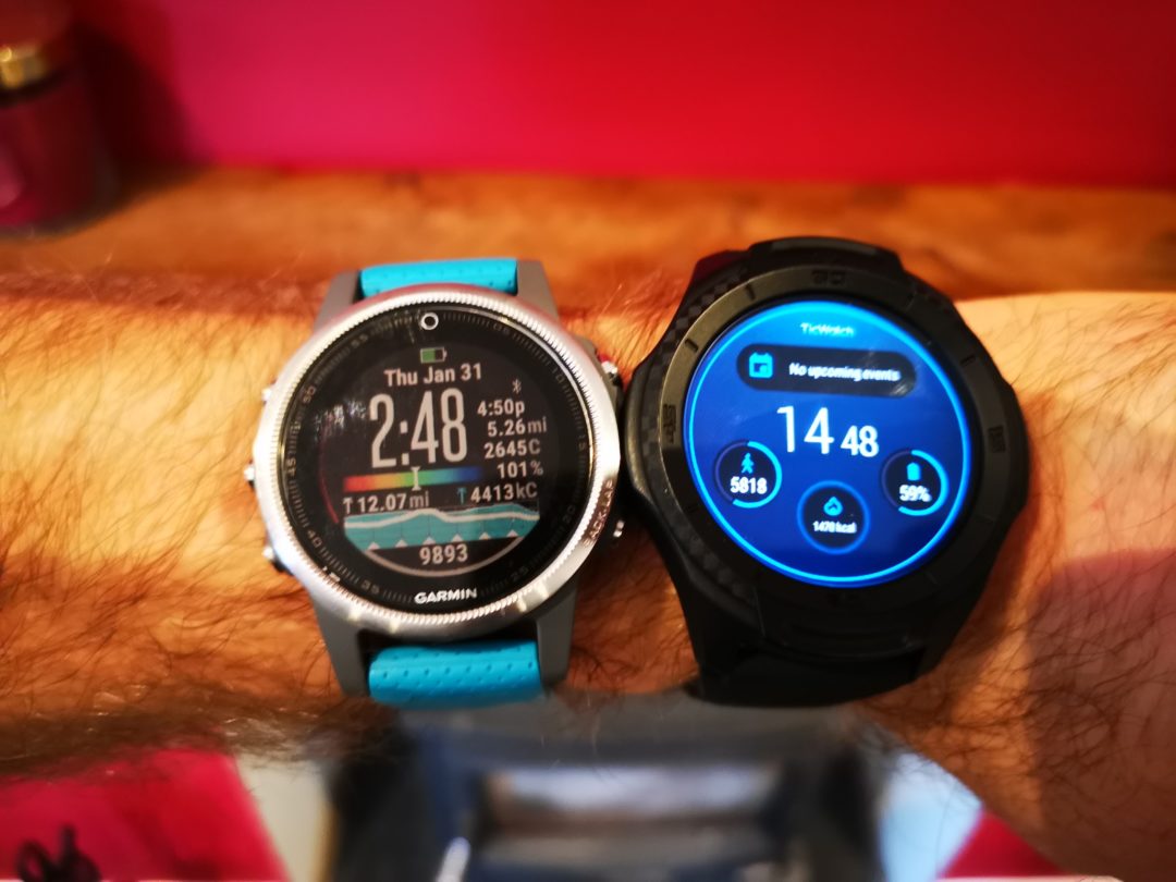 ticwatch pro vs garmin