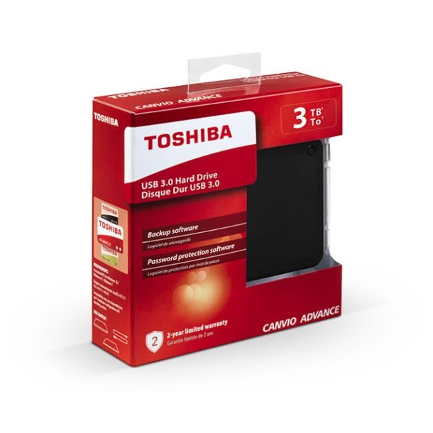 Toshiba Canvio Advance 4TB USB3.0 Portable Hard drive review - HDTC940 XK3CA