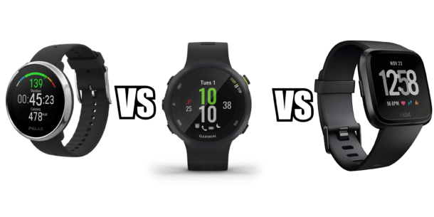 forerunner 235 vs fitbit versa
