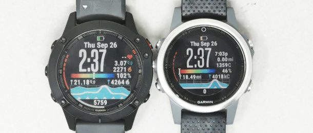 fenix 6s vs 5s