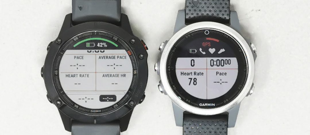 difference between fenix 5 and 5s