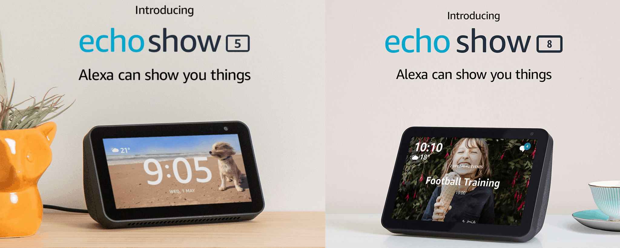 Amazon Echo Show 5 vs Echo Show 8 Which is best for Black Friday?