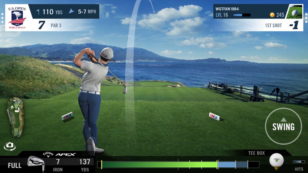 phigolf mobile & home smart golf simulator with swing stick