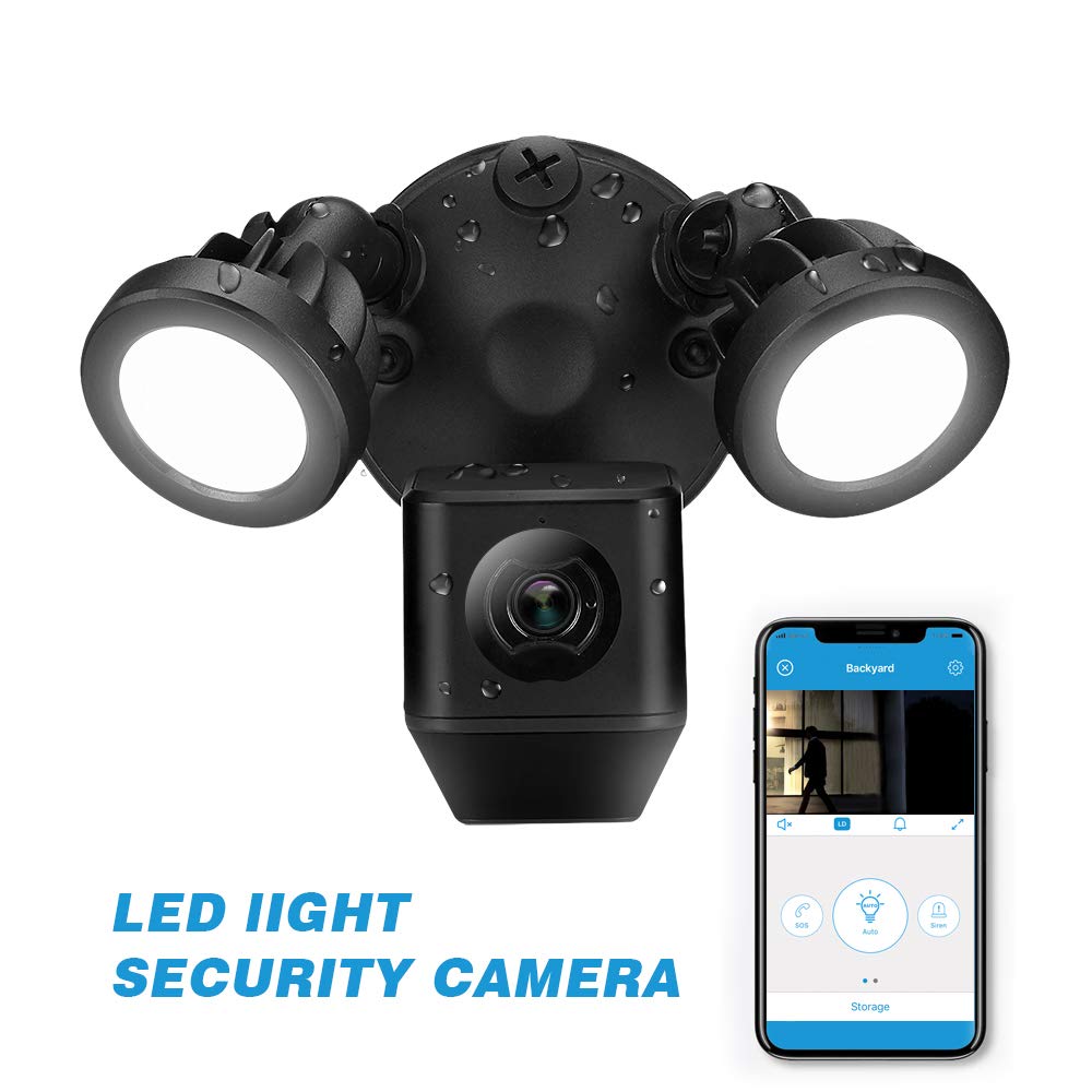 best floodlight security camera 2019