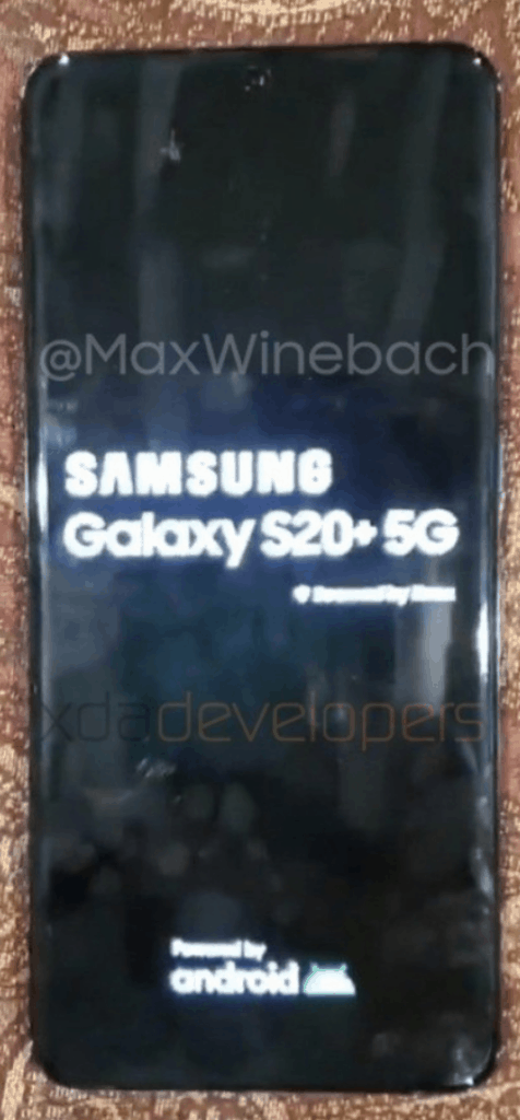 Samsung Galaxy S20 Leaks