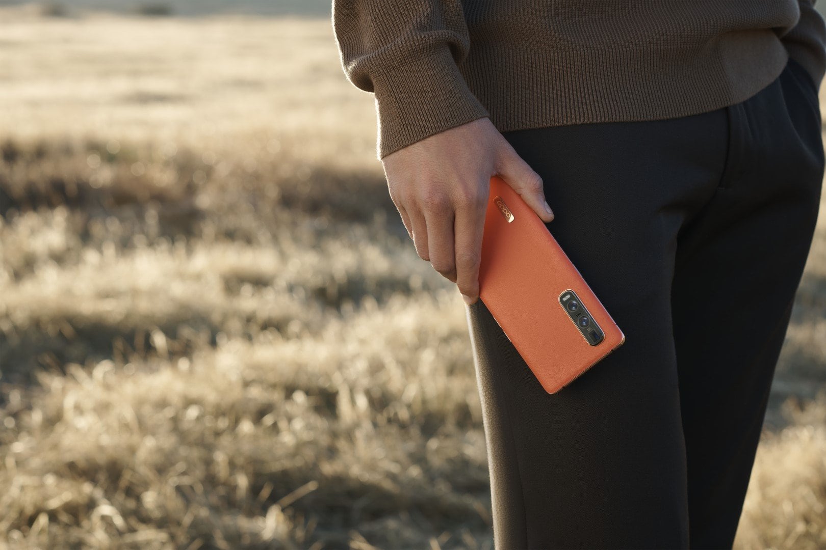 Find X2 Pro Orange Leather