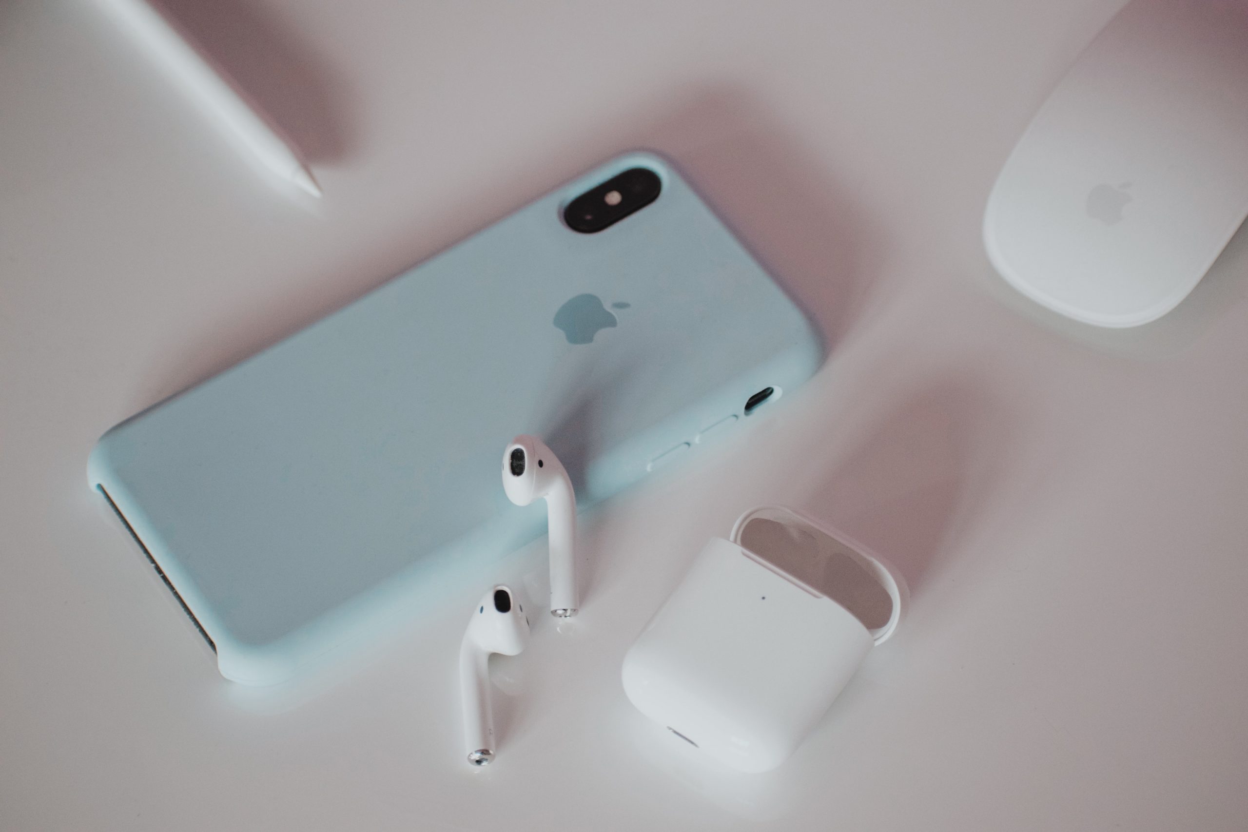 apple airpods iphone unsplash scaled