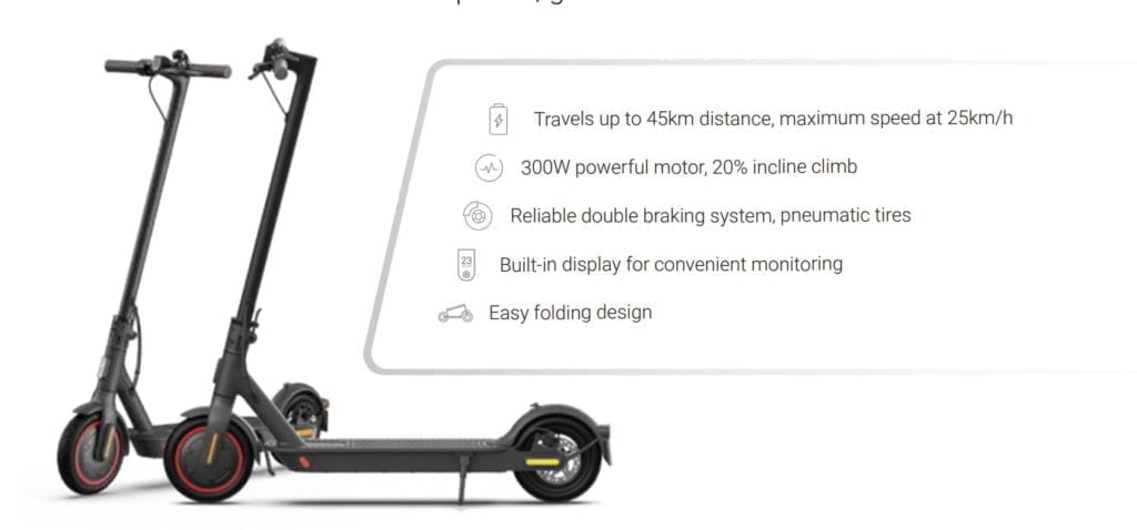 xiaomi pro scooter