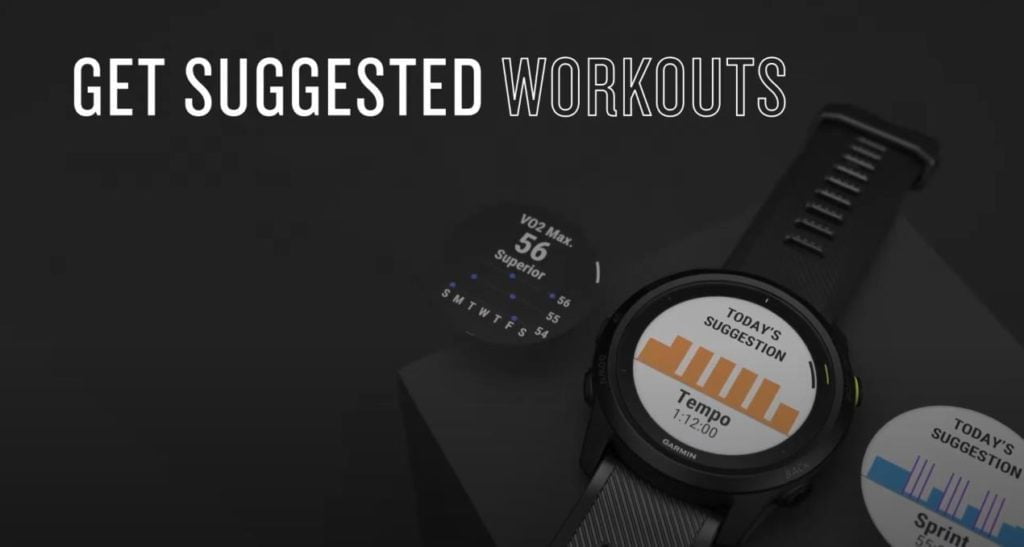 suggested workouts garmin