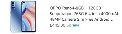 Oppo Reno 4 Z with MediaTek Dimensity 800 & 120Hz LCD launches today for £329, Reno4 5G with SD765G for £449 2