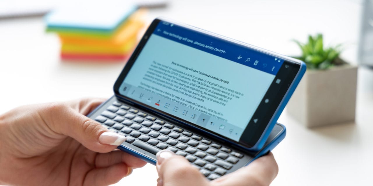 Benefits of a keyboard smartphone in 2020 Mighty Gadget Blog UK