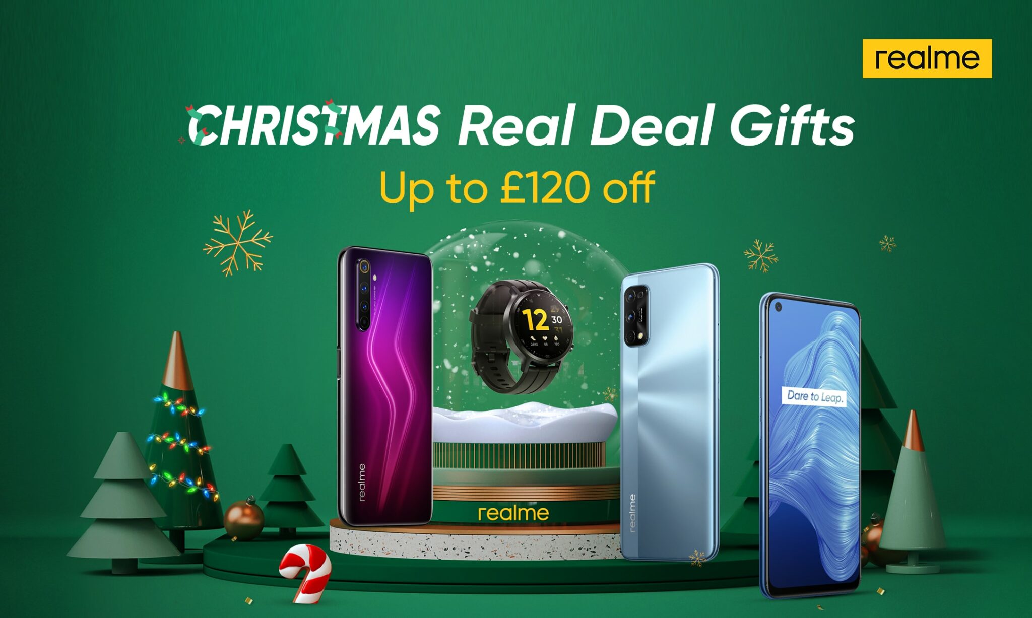 Cheap Phone Deals with Realme this Christmas X50 Pro £529, 7 Pro £229