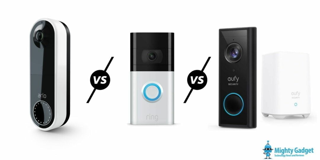 Arlo WireFree Video Doorbell vs Ring Video Doorbell 3 vs Eufy Wireless