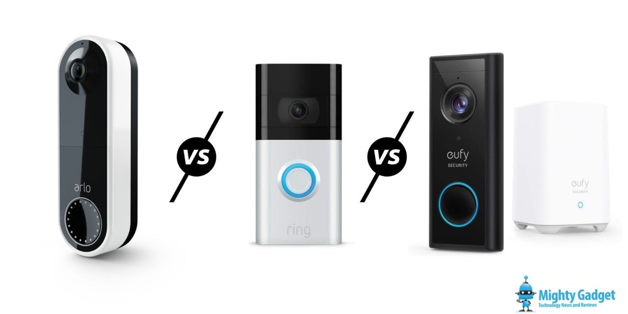 Arlo WireFree Video Doorbell vs Ring Video Doorbell 3 vs Eufy Wireless