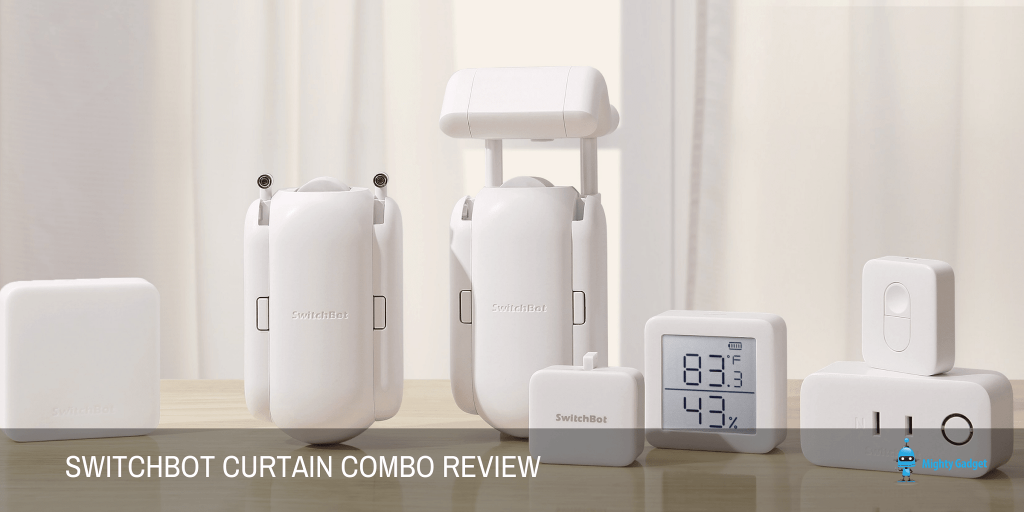 SwitchBot Curtain Review Combo pack with meter & button Easy smart