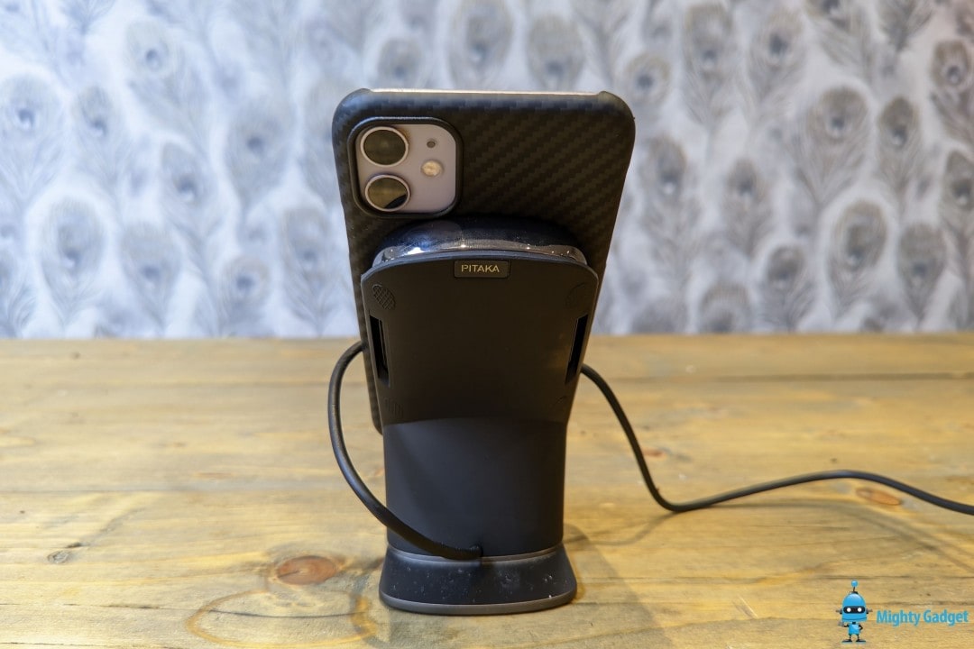 PITAKA MagEZ Juice: 2-in-1 Magnetic Wireless Charger & MagEZ Case ...