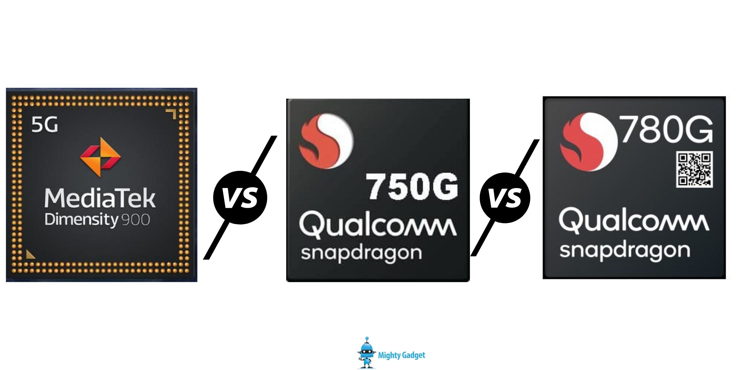 Dimensity 900 vs Snapdragon750G vs Snapdragon 780G