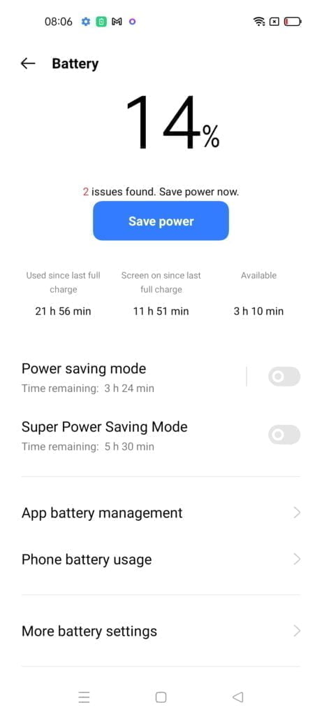Realme GT Master Battery Benchmarks3