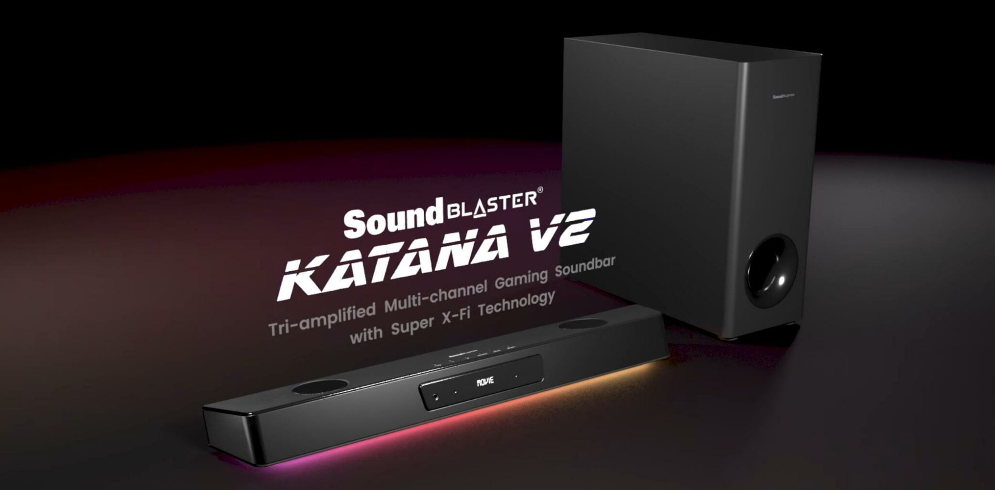 Sound Blaster Katana V2 vs BlasterX Katana Creative’s new £299 soundbar comes with a bigger