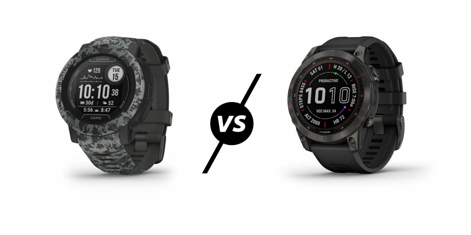 garmin instinct vs fenix 3hr