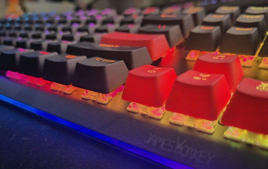JamesDonkey RS4 Wireless Mechanical Keyboard Giveaway
