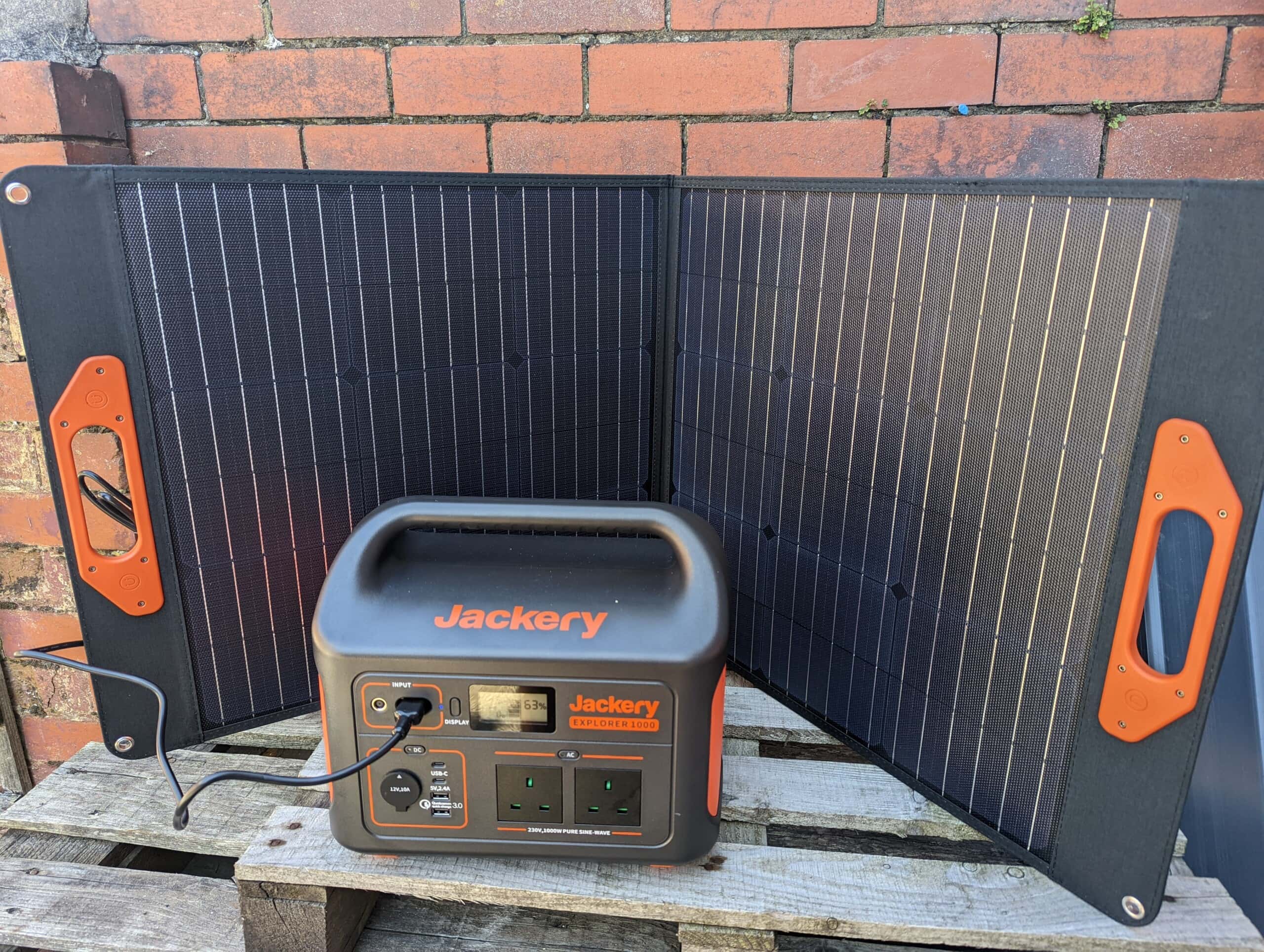 Oystade vs Jackery 100W Portable Solar Panel Review scaled