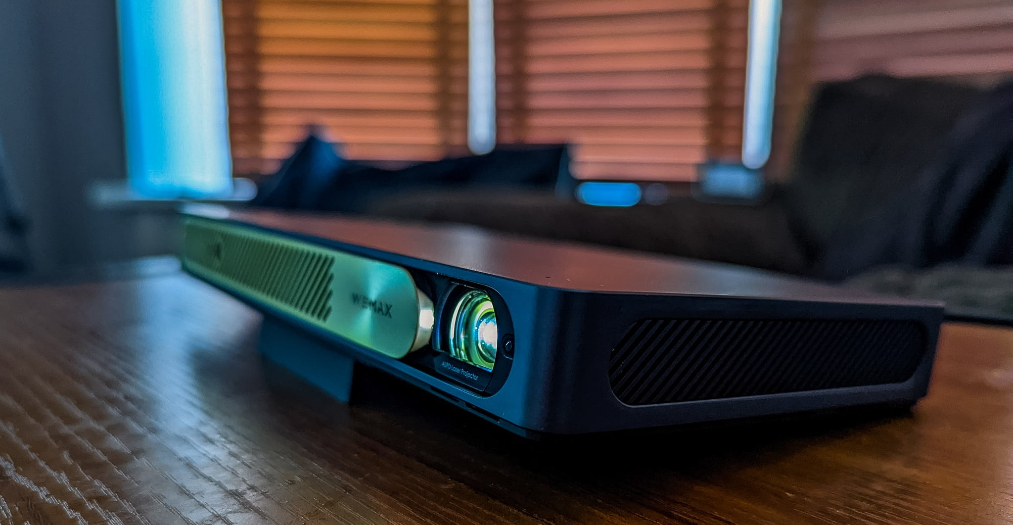 WEMAX Go Advanced Smart Portable Laser Projector Review A bright 600