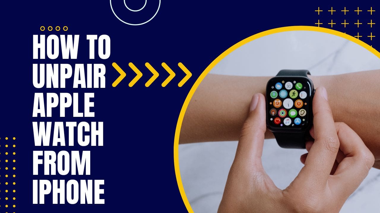 How to unpair &amp; reset an Apple Watch from
iPhone