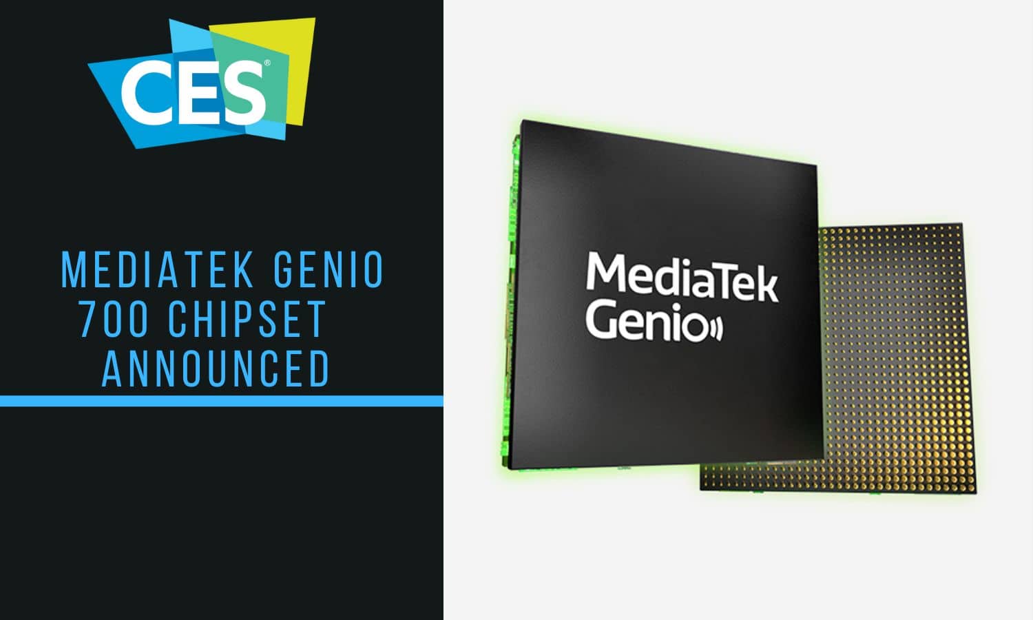 MediaTek Genio 700 Chipset for Smart Home IoT Devices launched