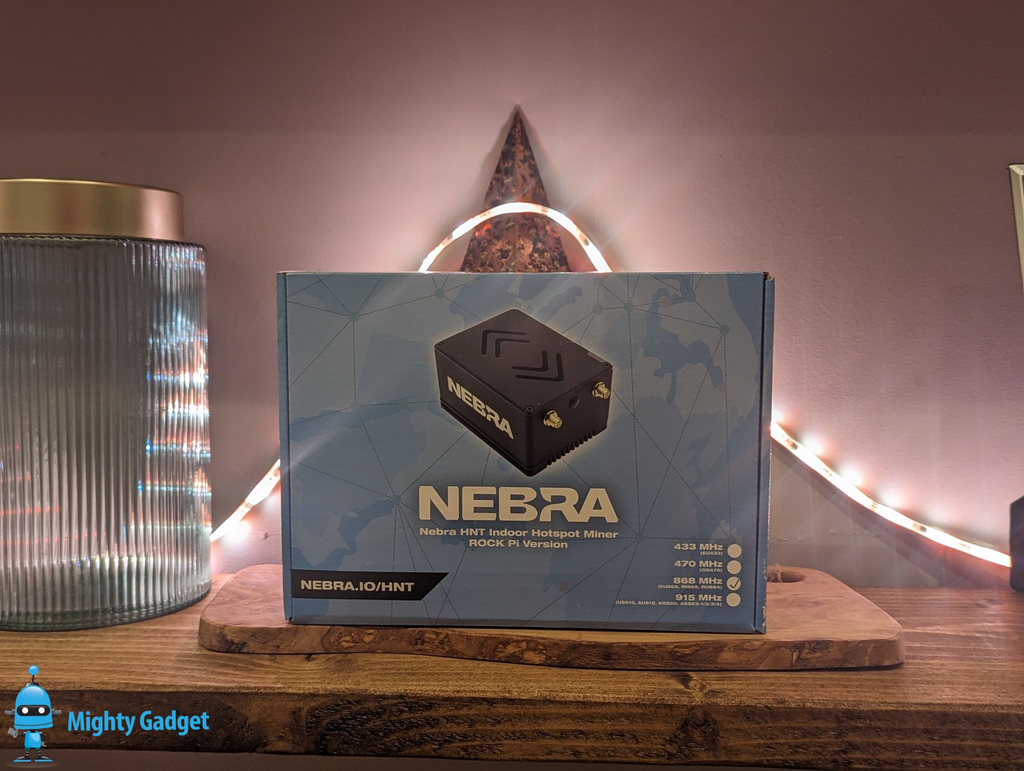 Win a Nebra Helium HNT Indoor Hotspot Miner 1