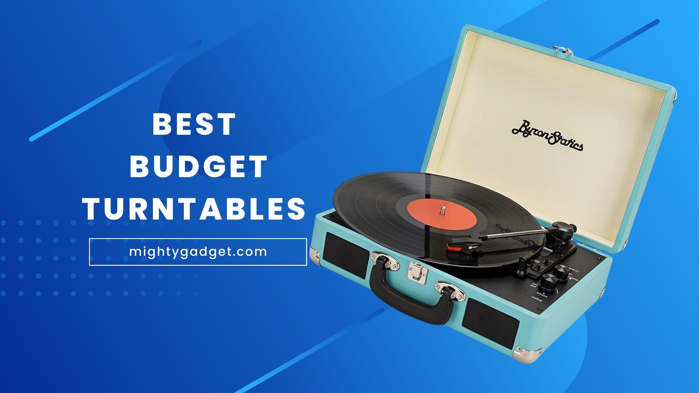 Byron Statics popular record player