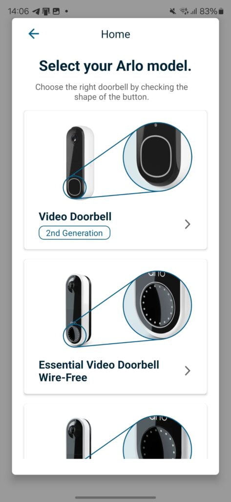 Arlo Wireless Video Doorbell 2K Set UP 4