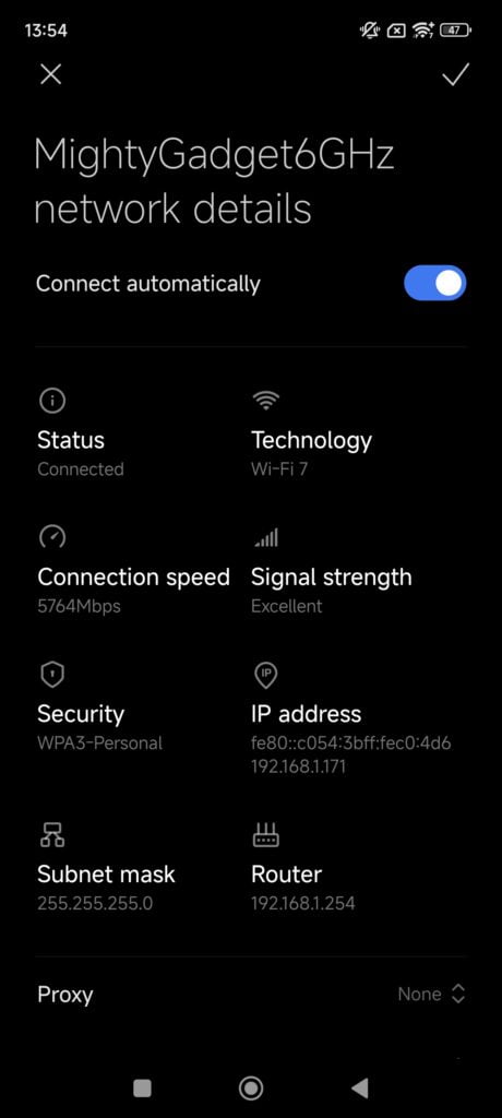 EnGenius ECW536 6GHz WiFi 7 Xiaomi Connection