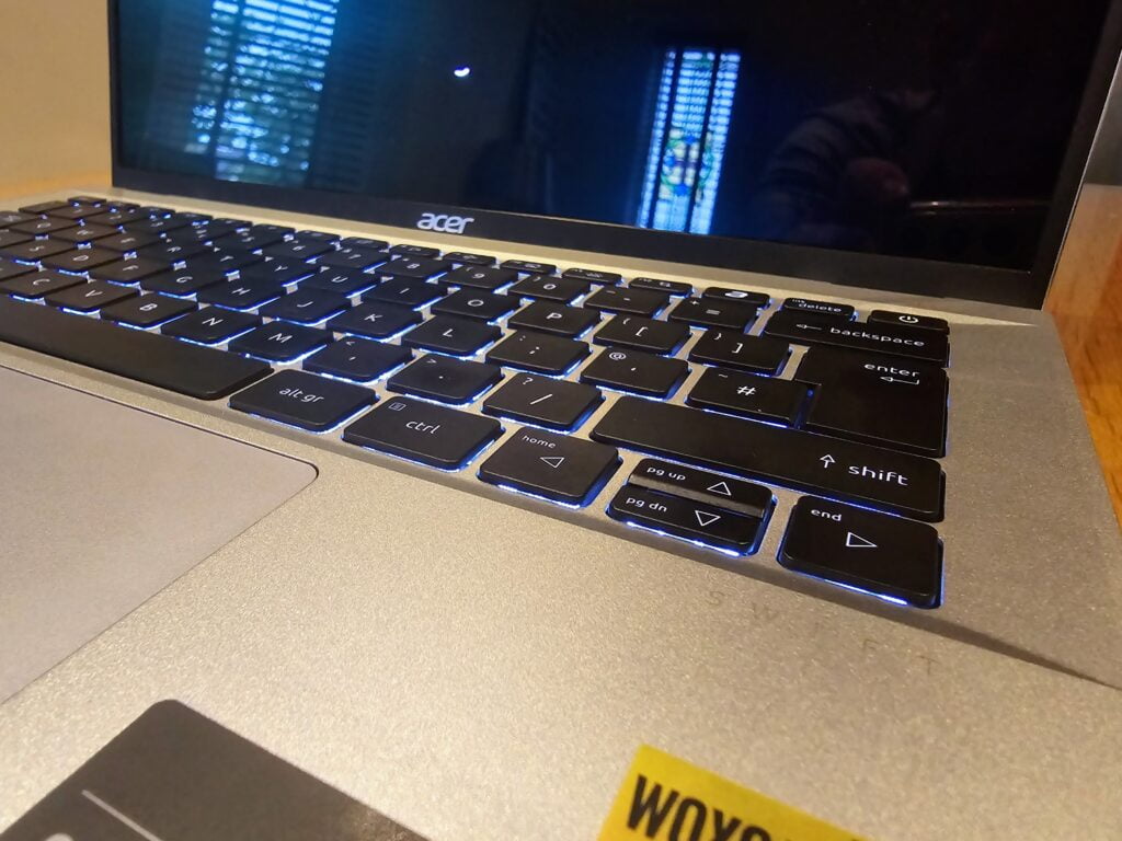 Acer Swift Go 14 Design Keyboard