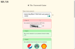 Password Game Rule 9 Guide: Which Roman Numerals Multiply to 35?