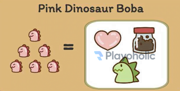 Pink Dinosaur Boba Boba Story 1