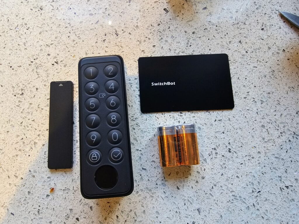 SwitchBot Lock Pro Review Keypad and NFC card1