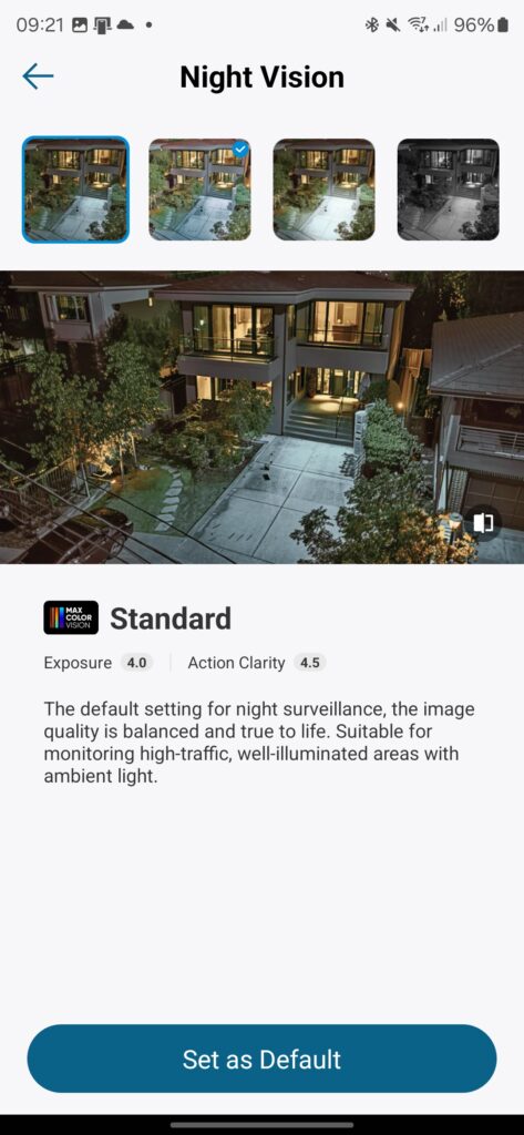 EufyCam S3 Pro App Night Video Options 2 EufyCam S3 Pro App Night Video Options 2