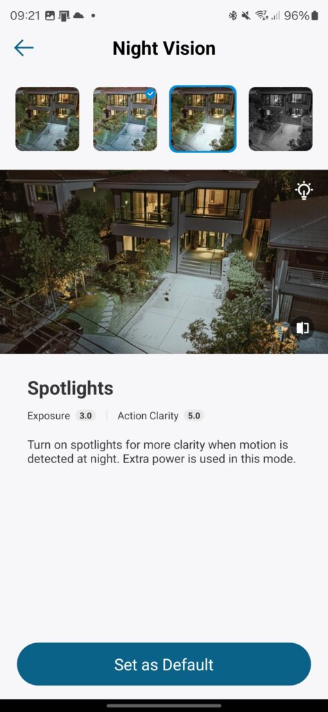 EufyCam S3 Pro App Night Video Options 3 EufyCam S3 Pro App Night Video Options 3