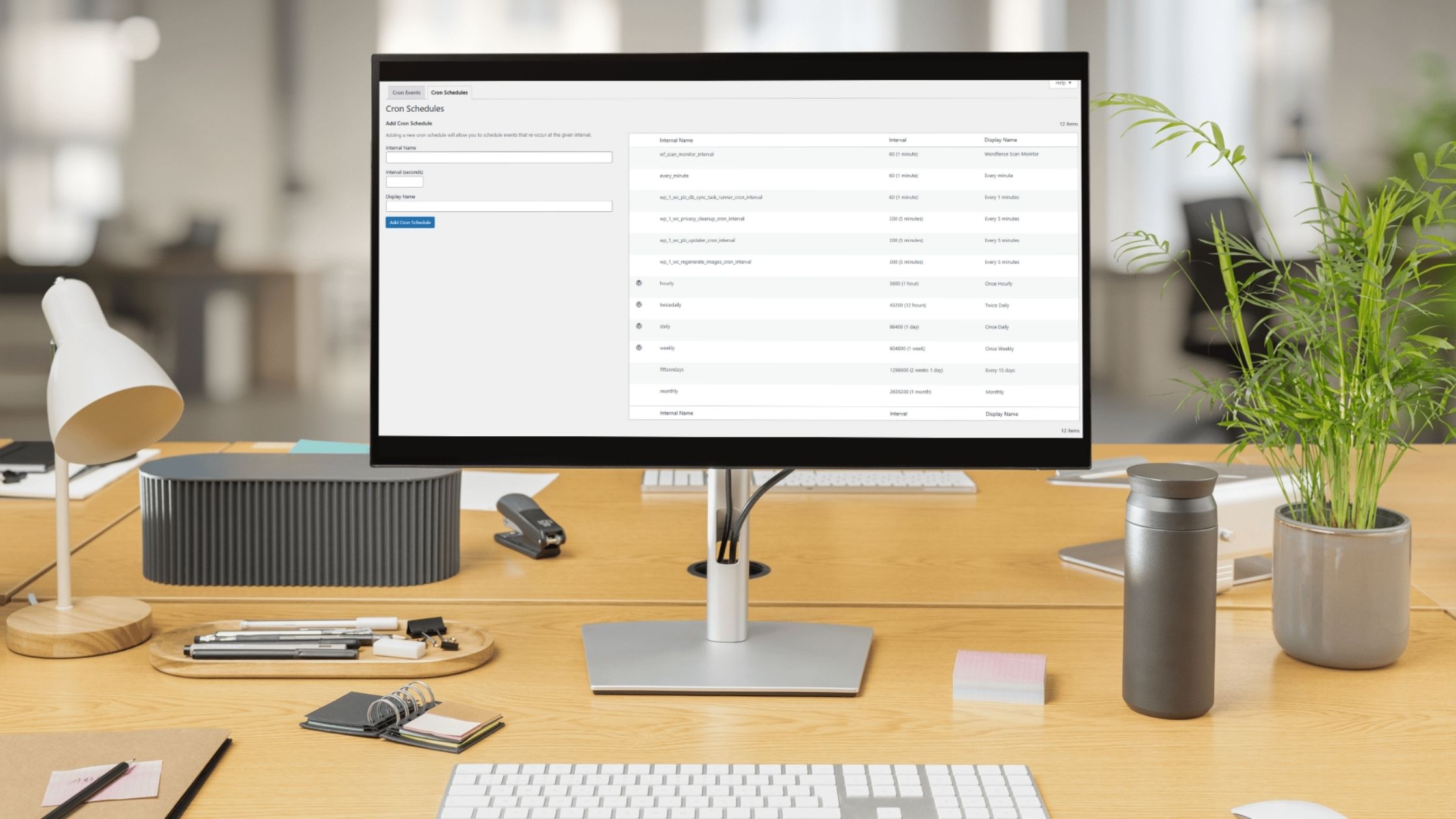 Wordpress cron cnv