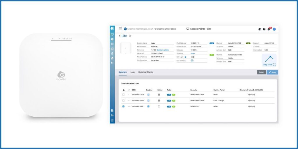 EnGenius Cloud AP Lite ECW516L EnGenius Cloud AP Lite ECW516L