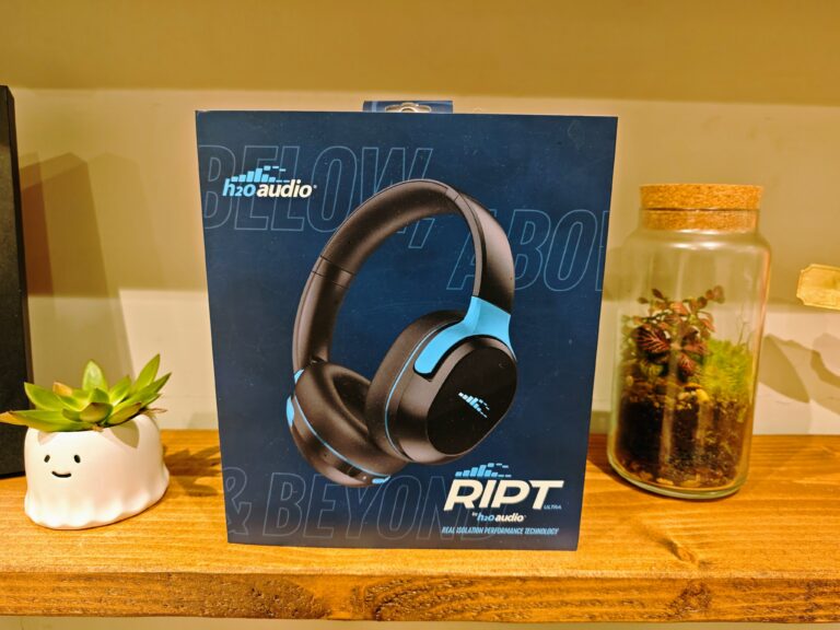 H2O Audio RIPT Ultra Review – Over-ear ANC headphones for fitness with detachable ear-cups