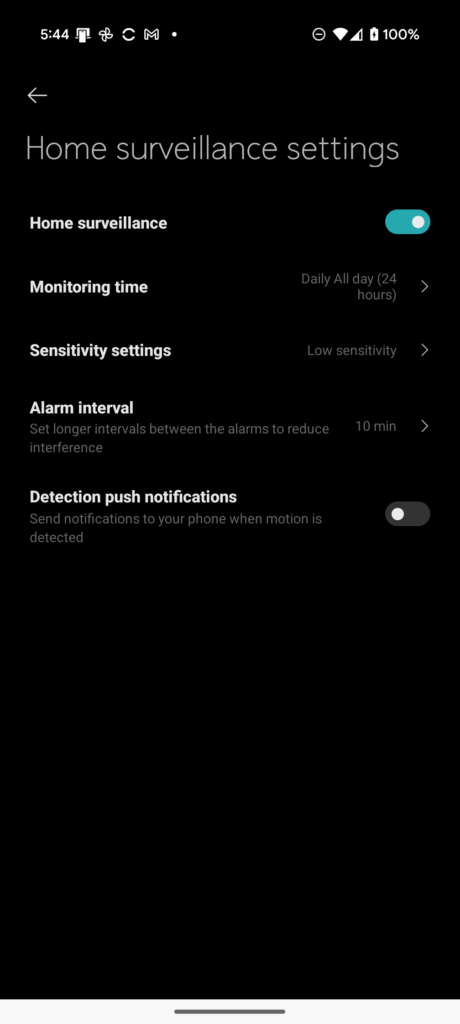 IMILAB EC6 Panorama Mi Home App 9 IMILAB EC6 Panorama Mi Home App 9