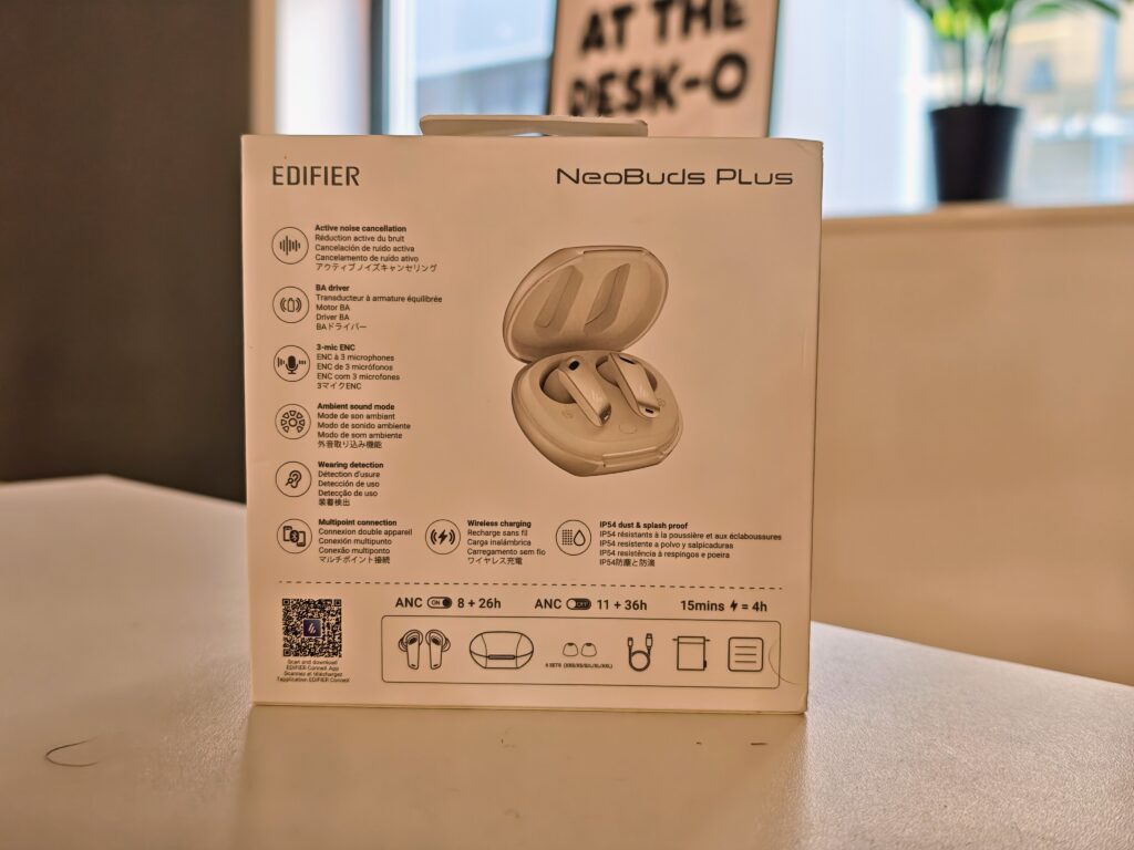 Edifier Neobuds Plus Specification Edifier Neobuds Plus Specification
